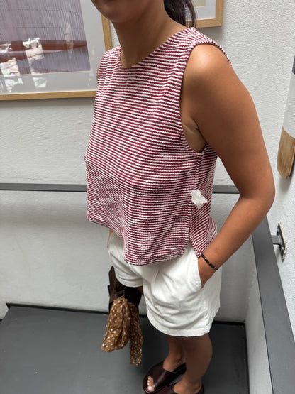 Shorts em Sarja Off White