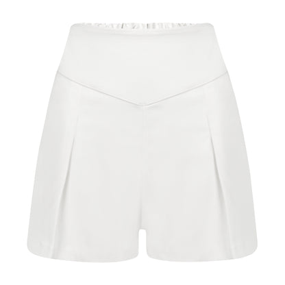Shorts em Sarja Off White