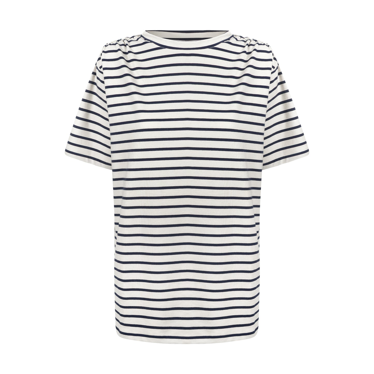 Camiste Oversize de Malha listrada